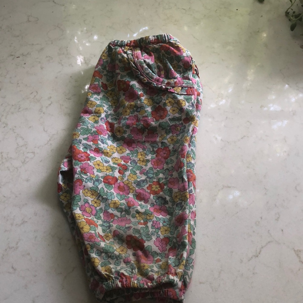 Baby Boden floral pants